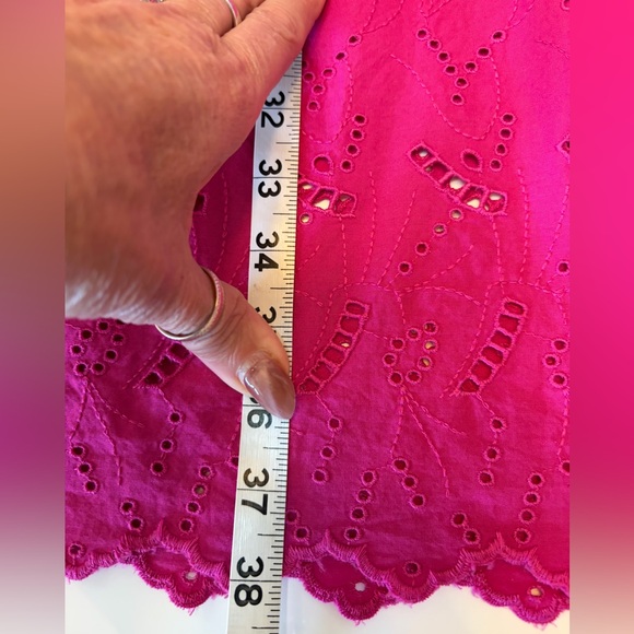 #254 NWT. St. John's Bay Vibrant Pink A-Line Skirt. Size XXL. Beautiful Skirt - Picture 12 of 12